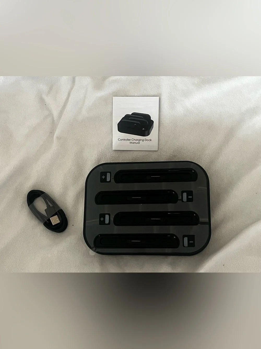 Nintendo Switch 4 Port Controller Charging Dock Station LED USB Charger New